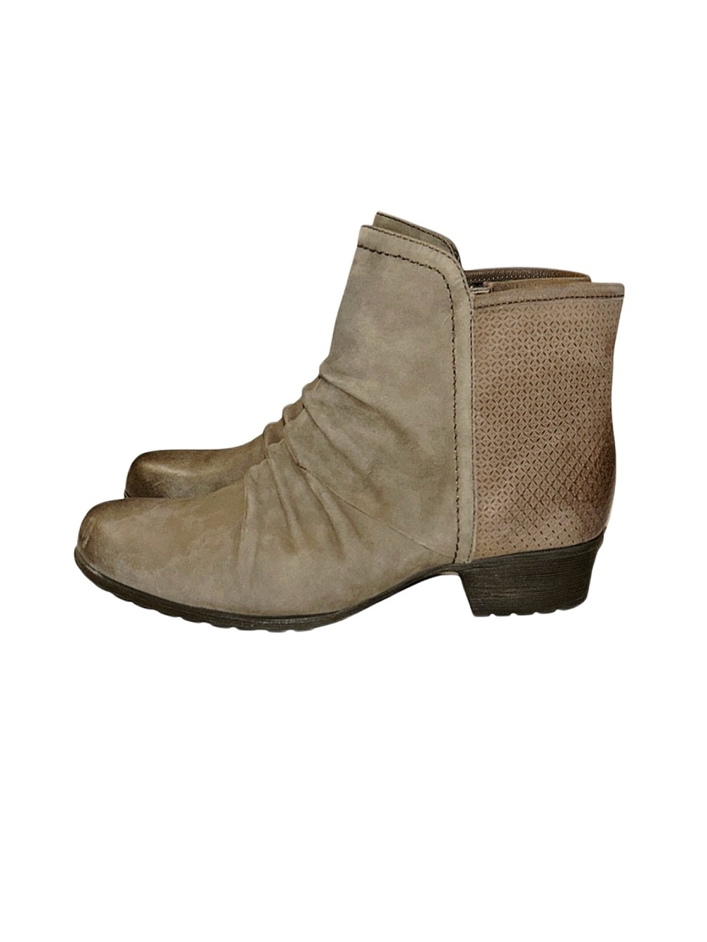 ROCKPORT Women's Brown Suede Ankle Boots Size 9.5